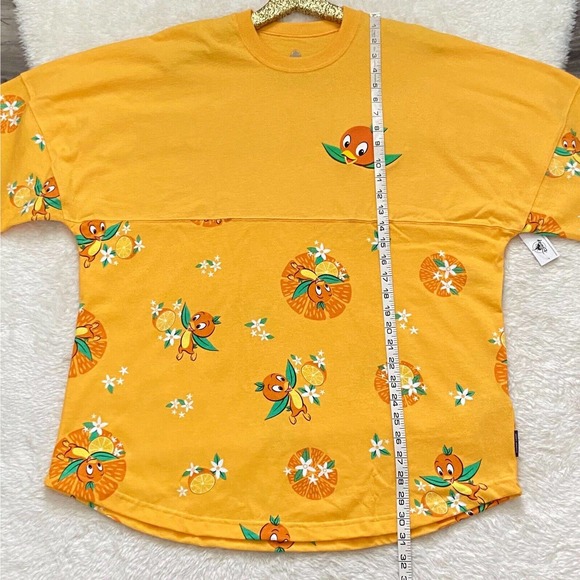 Disney Parks Spirit Jersey Original Orange Bird Flower Garden Festival Large New - Picture 4 of 11